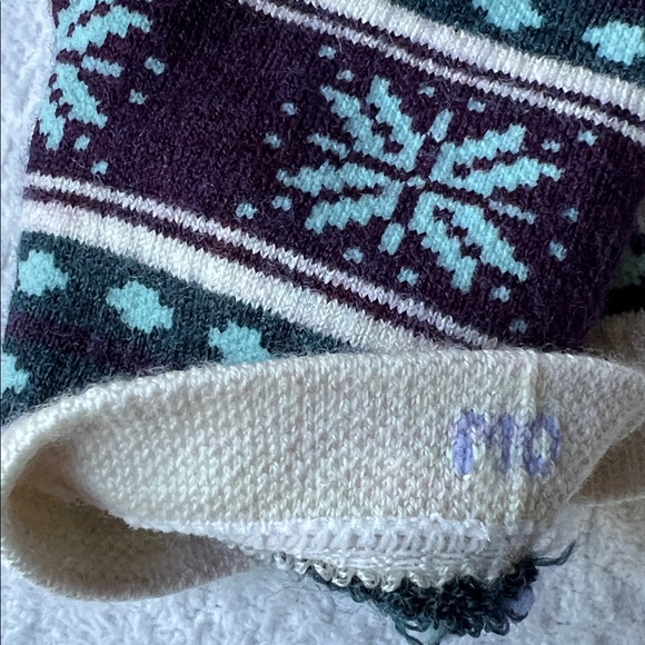 Smartwool Everyday Cozy Snowflake Dream Merino Wool Crew Socks- Unisex - Picture 6 of 11